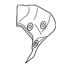 95520120900 - Fuel System: Heat Shield for Porsche: Cayenne Image