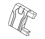 89450AA220 - Body: Seat Back Pad for Hyundai Image