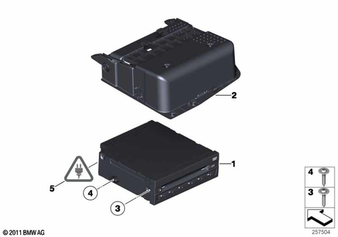 Cd Changer for 2010 BMW 650iX #0