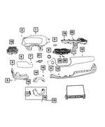 6WZ56DX8AA - : Trim Ring for Mopar Image