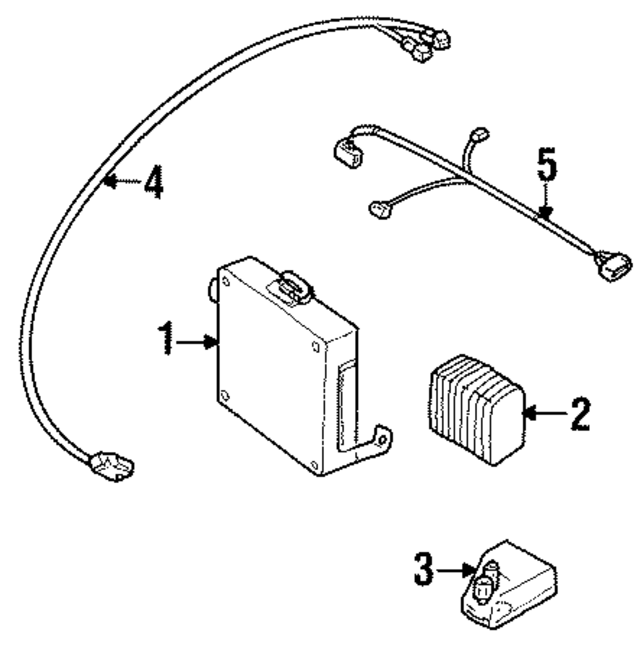 30020534 - : Part# 30020534 F (S)Module for Chevrolet: Metro Image