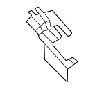 871383N010 - Body: Lower Molding Clip for Hyundai: Equus Image