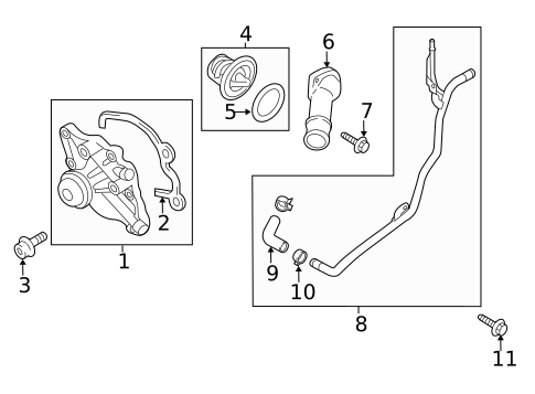 Cooling System for 2018 Subaru Outback #1