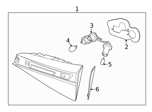 Backup Lamps for 2023 Kia Seltos #0