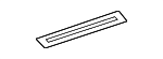 16468004358K67 - Body: Scuff Plate for Mercedes-Benz Image