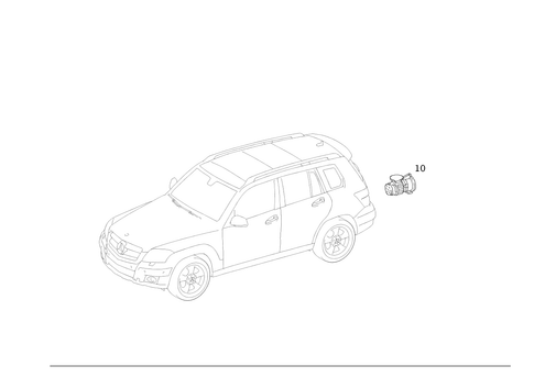 Trailer Coupling for 2010 Mercedes-Benz GLK350 #0