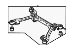 8H0505235E - Suspension: Suspension Cross-member for Audi Image