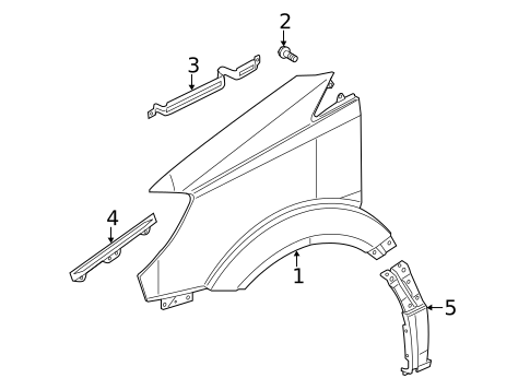 Fender & Components for 2014 Mercedes-Benz Sprinter 2500 #0