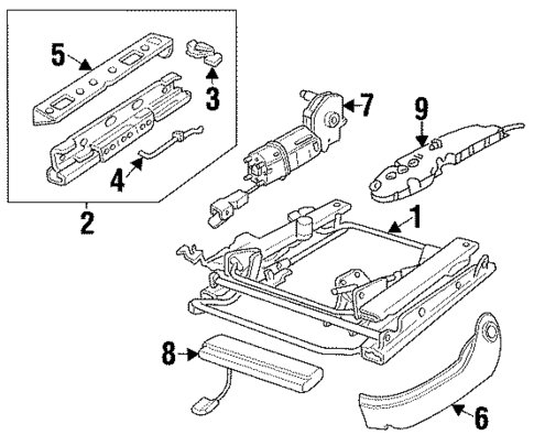 Power Seats for 2001 Cadillac Catera #0