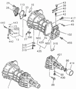 8971039470 - : Transmission Assembly, Manual for Honda Image