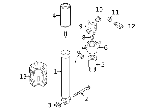 Shocks & Components for 2023 Audi RS Q8 #0
