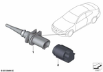 65816936953 - Audio, Navigation, Electronic Systems: Outside Temperature Sensor for BMW Image
