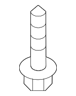 N91260401 - Suspension: Lower Bracket Bolt for Audi: A8 Quattro, Q4 e-tron, Q4 e-tron Sportback, RS6 Avant, RS7 Sportback, S8 Image