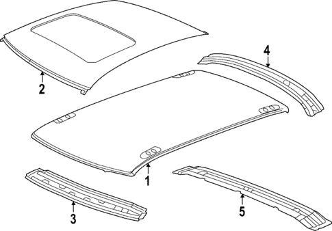 Roof & Components for 2023 Dodge Charger #0