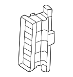 97050R6000LS5 - Body: Vent Cover for Hyundai: Santa Fe Image