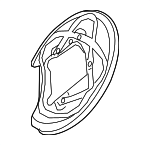 8W0615611E - Brakes: Brake Dust Shield for Audi Image
