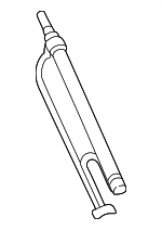 1E0871795 - Body: Hydraulic Cylinder for Volkswagen: Cabrio Image