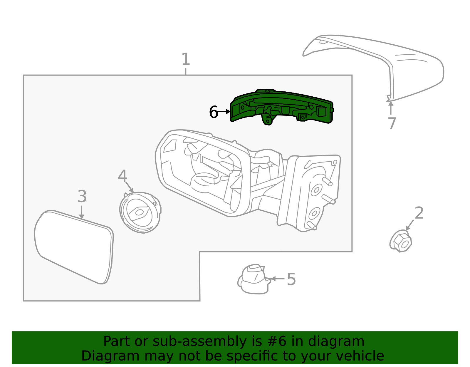 2015-2024 Ford Edge Turn Signal Light Assembly FT4Z-13B375-A | OEM ...