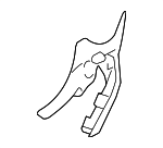 64315XA13AEU - Body: Hinge Cover for Subaru: B9 Tribeca, Tribeca Image