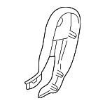 64315XA08AEU - Body: Center Cover for Subaru: B9 Tribeca, Tribeca Image