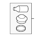 34192SA000 - Steering: Outer Tie Rod Repair Kit for Subaru Image
