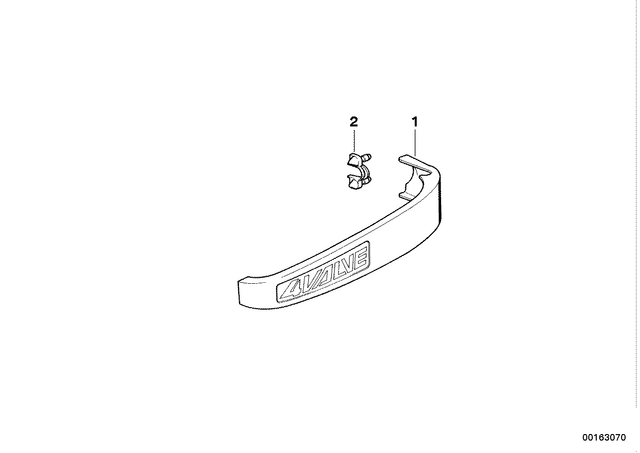 11141342980 - : Spark Plug Cover, Right for BMW-Motorrad Image