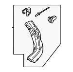 9Y3807418G2X - Body: Bumper Cover for Porsche: Cayenne Image