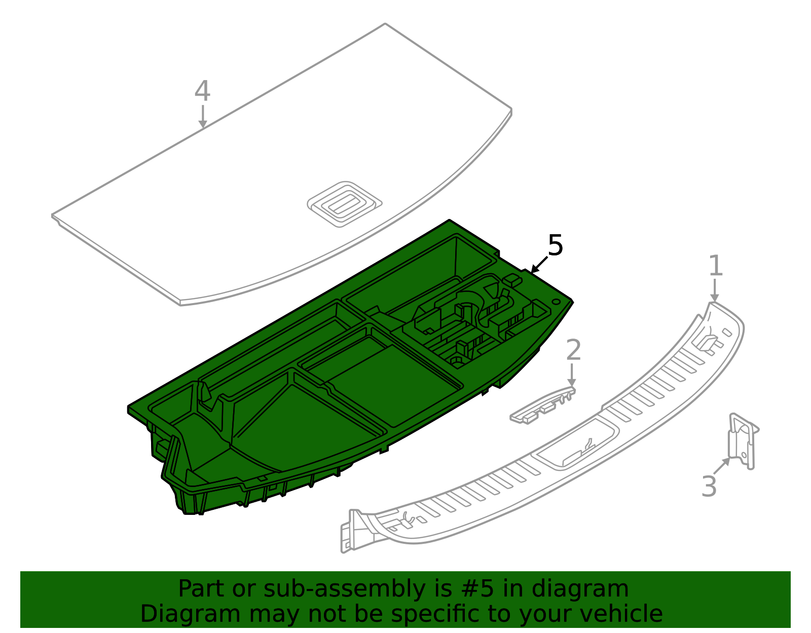 2024-2025 Mazda 2024 Mazda CX-90 - Storage Compartment KMV6-68
