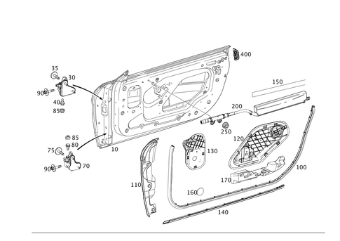 Front Doors for 2013 Mercedes-Benz SL65 AMG #0