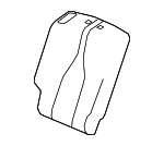 82121TJBA61ZC - : Seat Back Cover for Acura Image