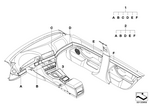 51167047858 - Retrofitting / Conversion / Accessories: Base of Center Console for BMW Image