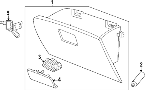 Glove Box for 2024 Buick Encore GX #0