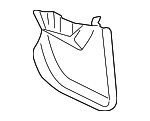 7660735101 - Body: Mud Guard for Toyota: FJ Cruiser Image