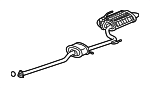 18030SDCA10 - : Muffler &amp; Pipe for Honda: Accord Image
