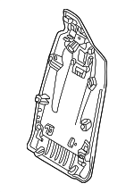 52105A0AF77 - Body: Seat Back Panel for BMW: iX Image