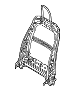 52109109915 - Body: Seat Back Frame for BMW: iX Image