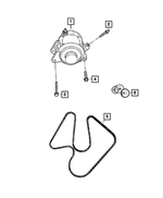 6505182AA - Electrical: Double End Stud And Washer for Mopar Image