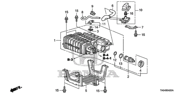 Canister (KA/KC/KL) for 2010 Honda Accord #0