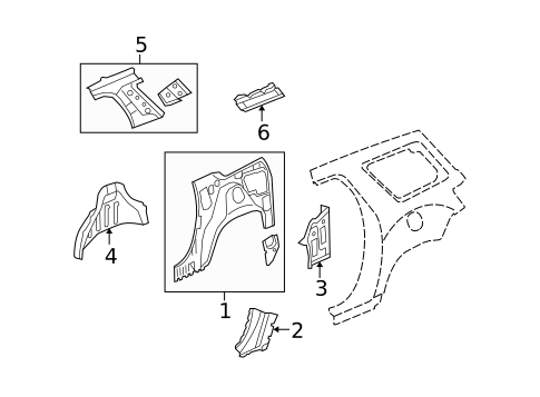 Inner Structure for 2009 Saturn Outlook #0