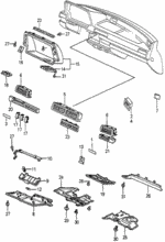 66841SA5670 - : Panel, Radio for Honda Image