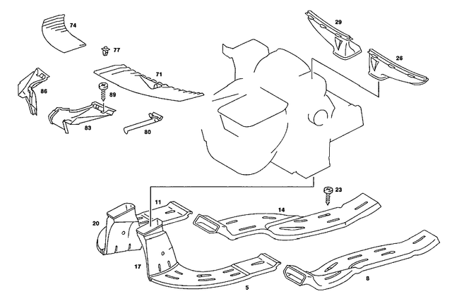 1238320988 - : Hose for Mercedes-Benz Image