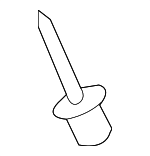 TG1756398 - Fuel System: Shield Rivet for Mazda: CX-5, CX-9, MX-5 Miata Image