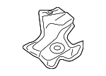 4K1804163E - Exhaust: Front Shield for Audi Image