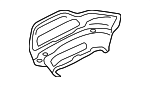 4K0825721G - Exhaust: Muffler Shield for Audi Image