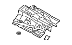 4K0804160F - Exhaust: Center Shield for Audi Image