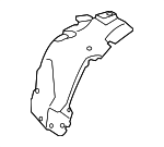 LR136570 - : 2020 Land Rover Range Rover Evoque - Ft Fender Liner for Land Rover: Range Rover Evoque Image