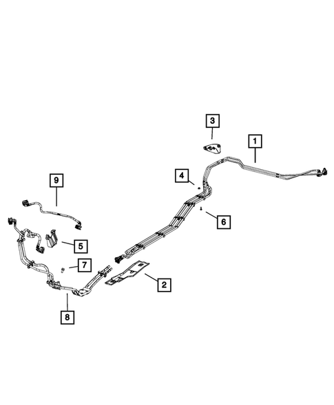 Fuel Lines for 2018 Jeep Renegade #4