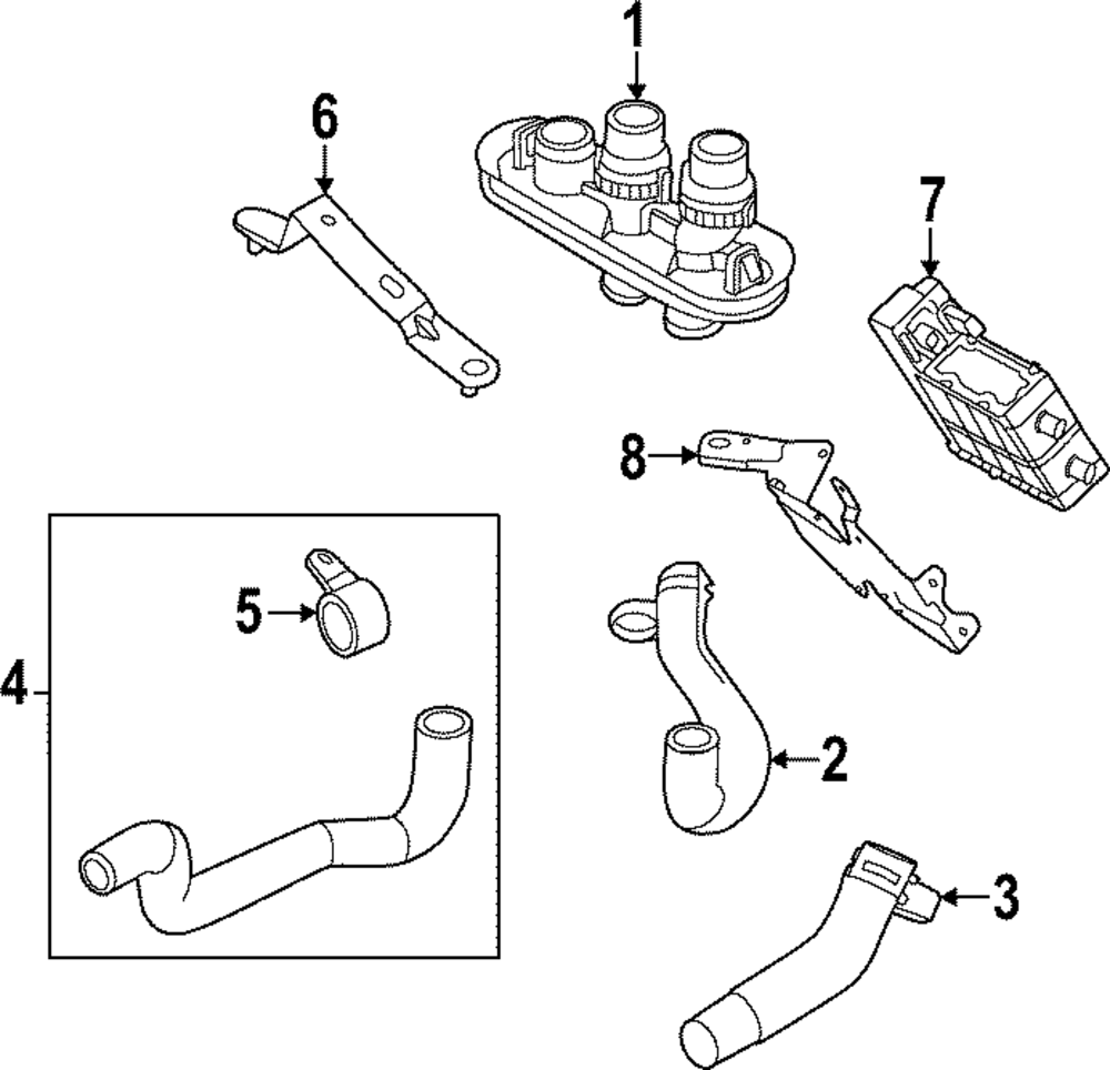 Outlet Hose Clamp - Porsche (N-909-960-01)