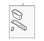 10397241 - Body: Switch Bezel for GM Image