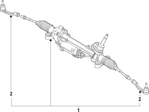 Steering Gear & Linkage for 2024 Kia EV6 #1